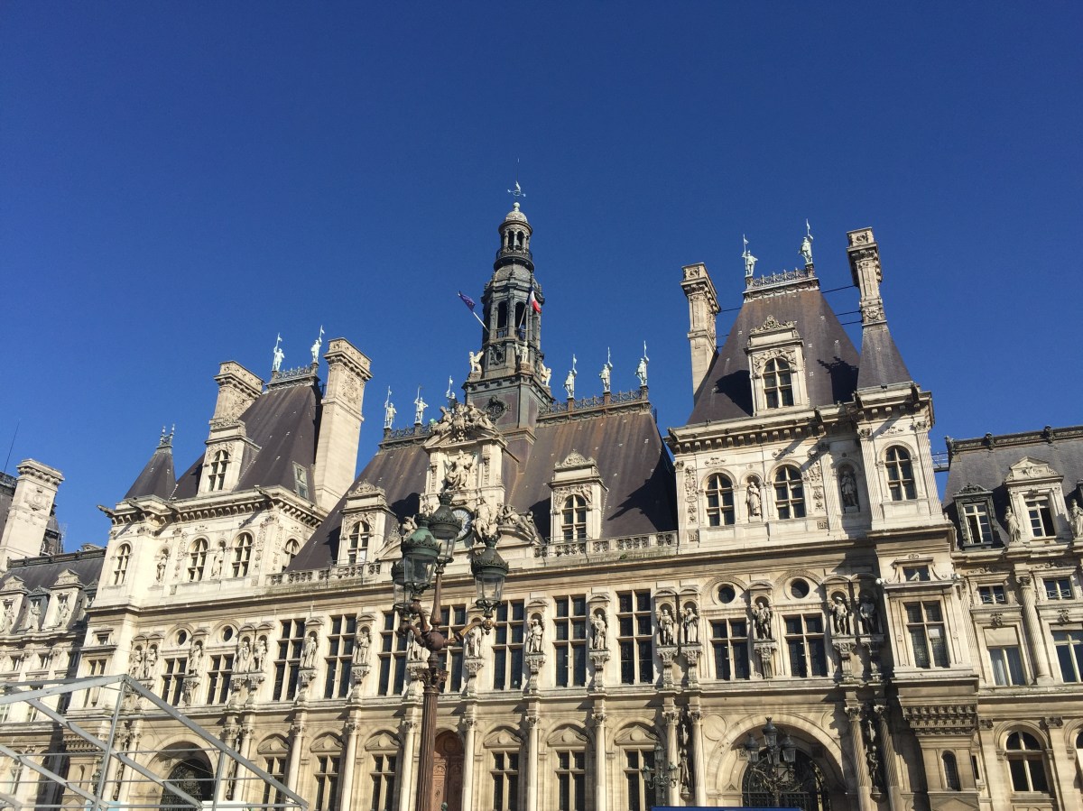 Arrived in Paris, walked around the&nbsp;block